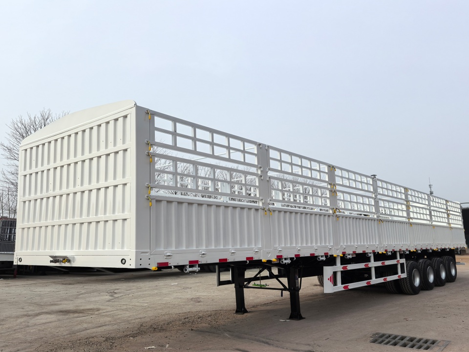 DERUN VEHICLE's Three Fence Semi Trailer Shipped to the Democratic Republic of the Congo