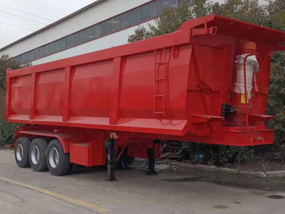 DERUN dump trailer shipped to Tanzania