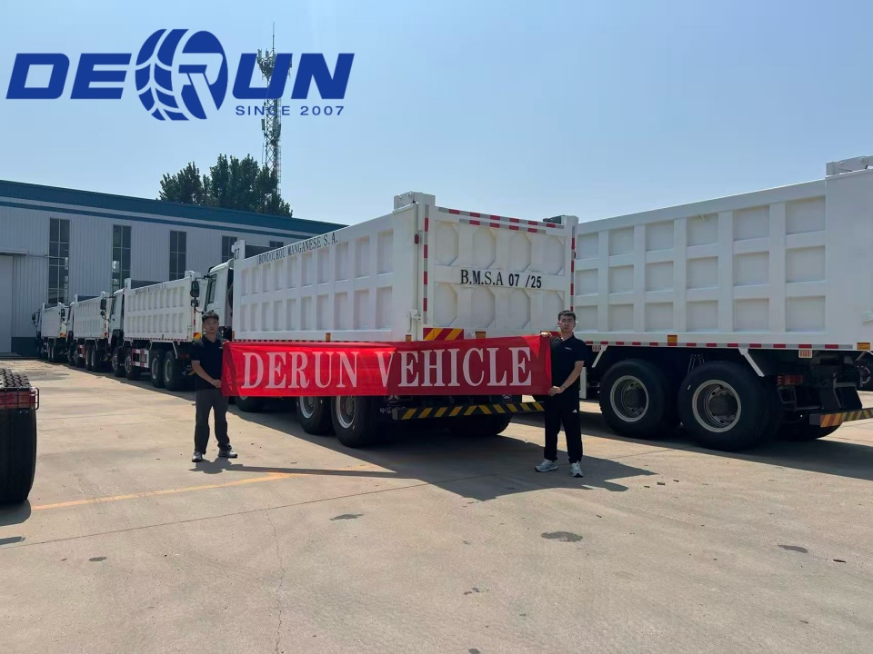 10units HOWO 8x4 Tipper Trucks will be Shipped to Ivory Coast