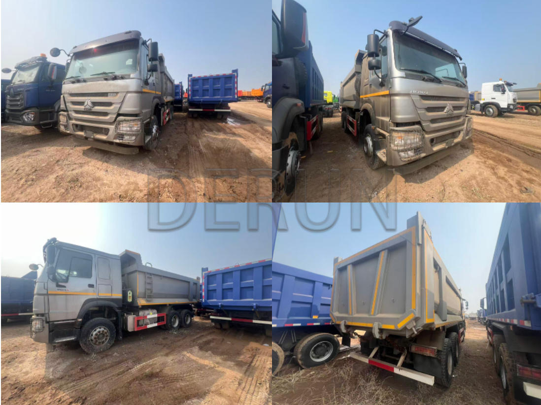 SINOTRUK HOWO 6x4 Dump truck Successfully Shipped to Algeria