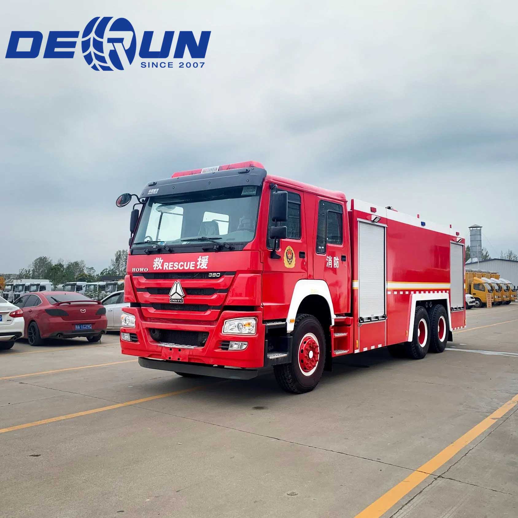 How to Choose a Heavy-Duty Industrial Fire Truck: Why the Sinotruk HOWO 6x4 Stands Out