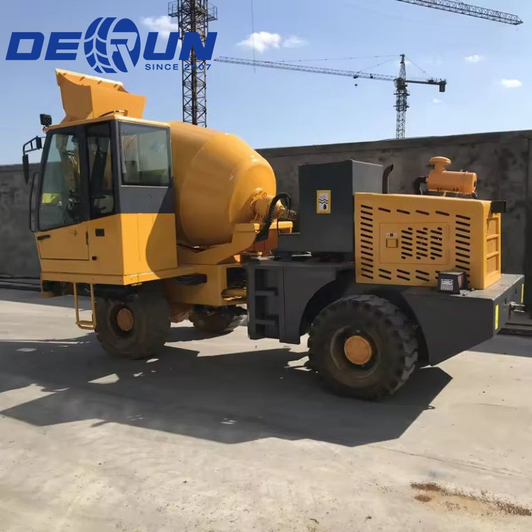 Why Remote Construction Sites are Ditching Batching Plants for Our 3.5m³ Self-Loading Mixer?