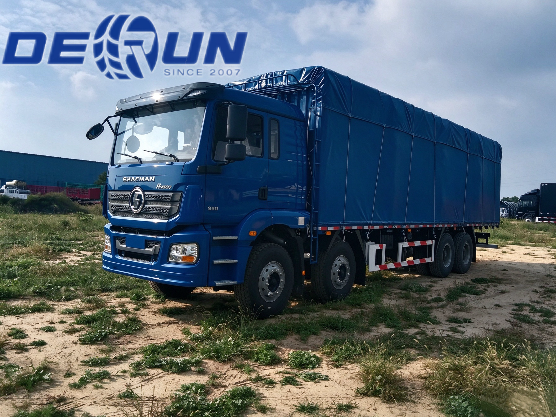 Shacman H3000 8x4 Dump Truck will be shipped to Ghana