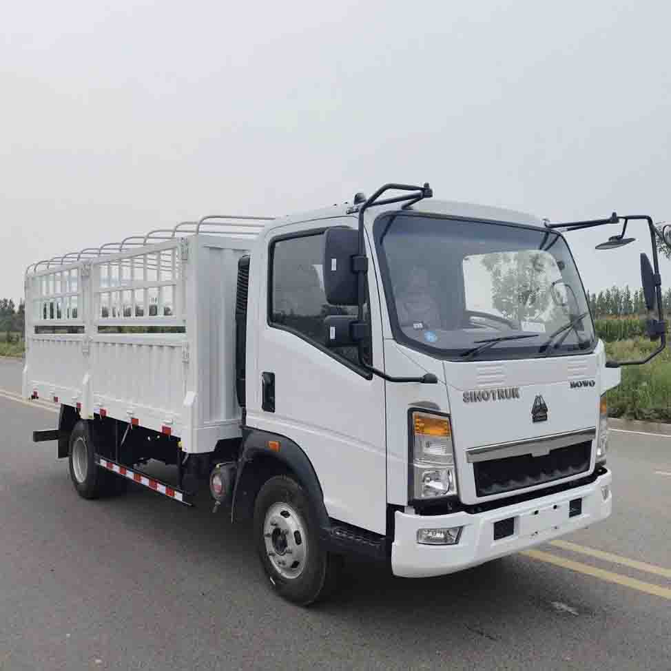 Sinotruk Howo 4x2 Light Fence Cargo Truck