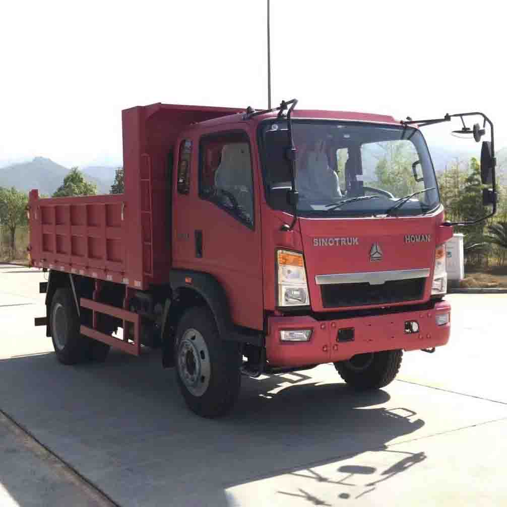 Sinotruk Howo 4x2 Rear Dump Light Tipper Truck