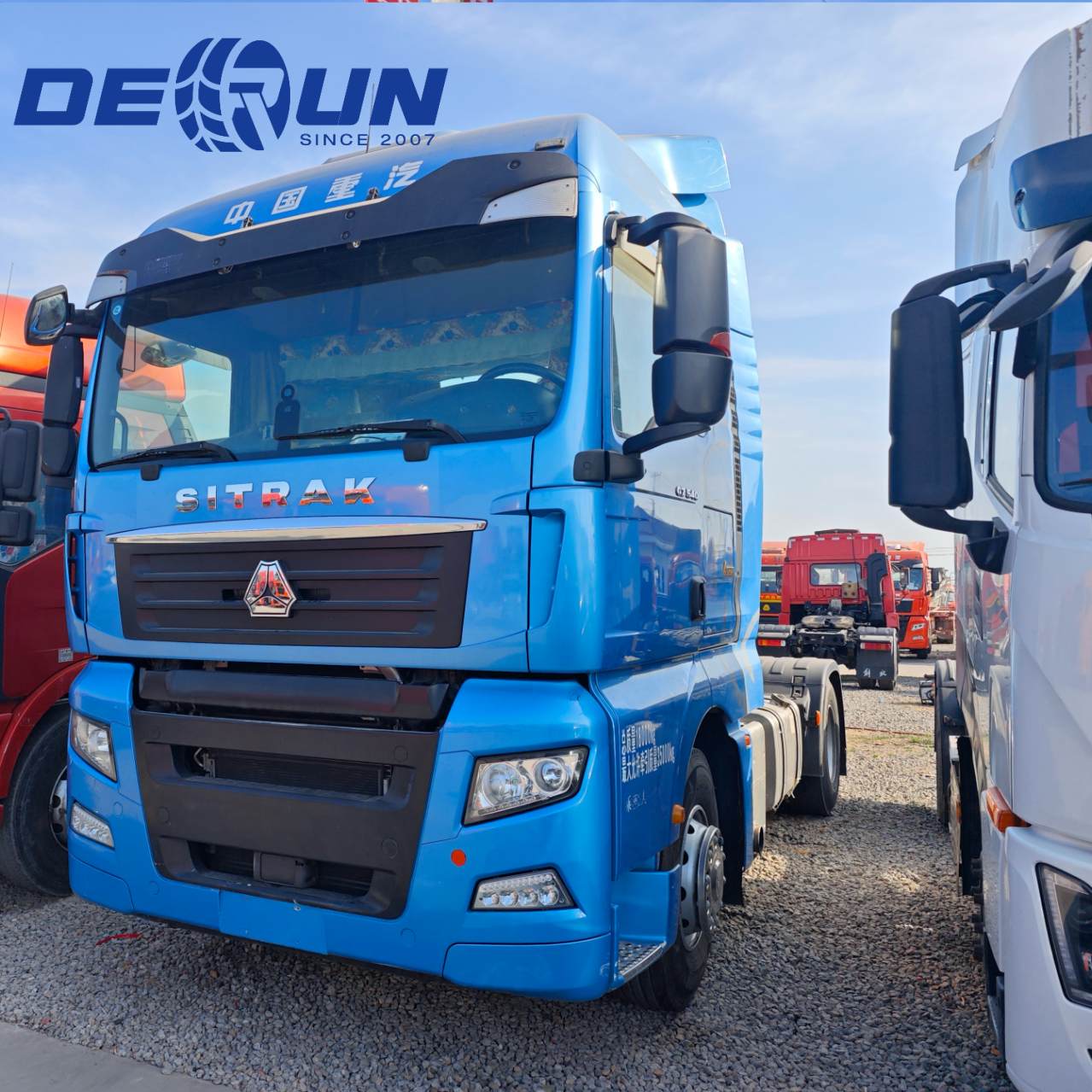 Sinotruk Sitrak 4x2 head tractor truck