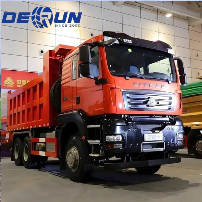 Sitrak 6x4 10 wheel dumper tipper truck
